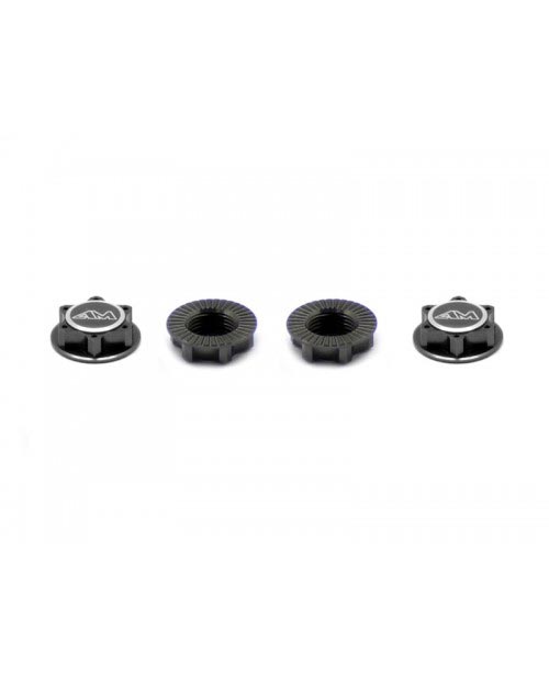 ECROUS DE ROUES 1/8 BORGNES ALLEGES GRIS