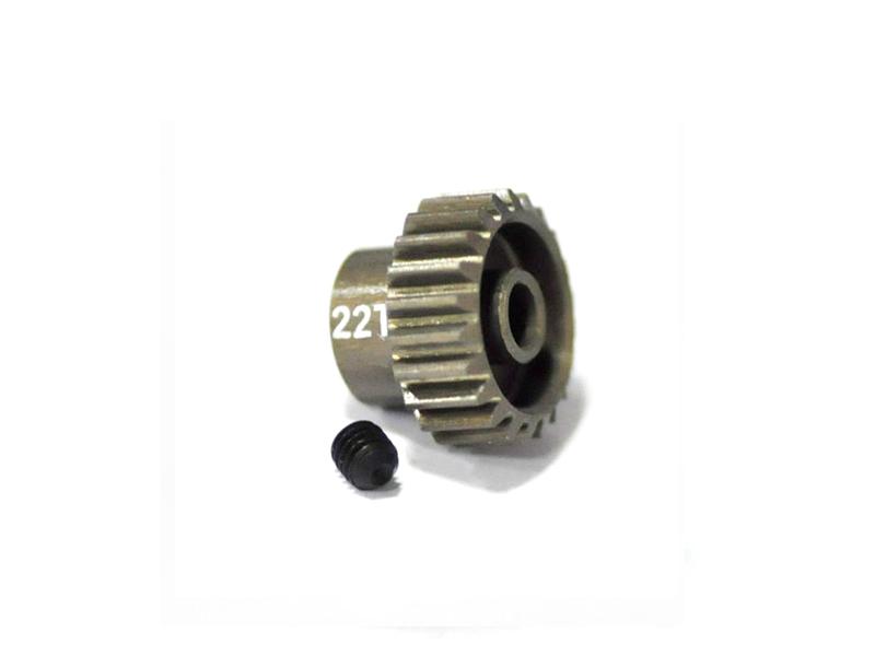 PIGNON MOTEUR ALU HARD 48DPI 22 DTS