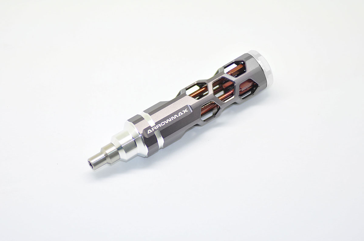 MANCHE NID D'ABEILLE AVEC EMBOUTS METRIC (7 EMBOUTS)