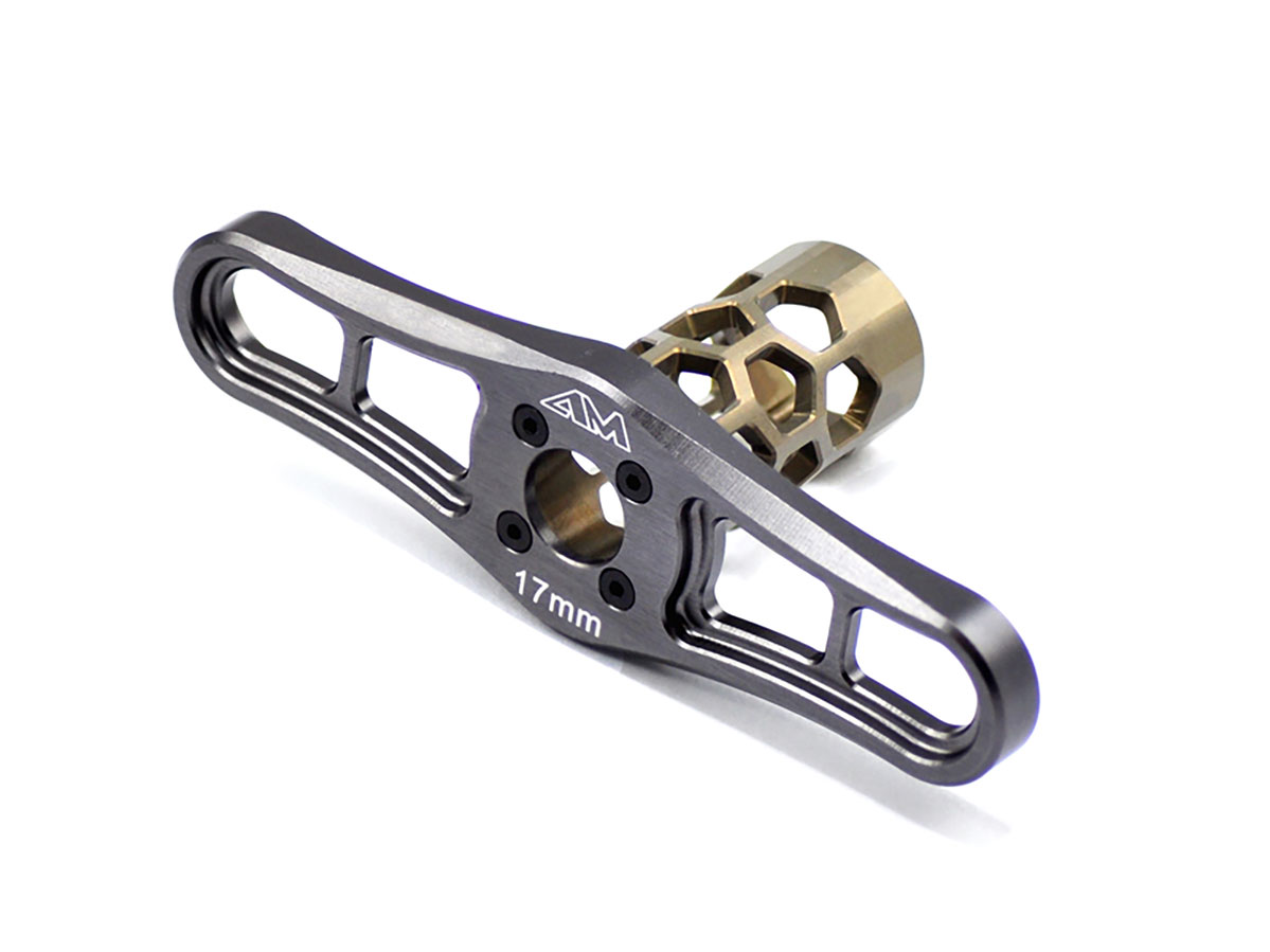 CLE A ROUE 17MM BUGGY MANCHE NID D'ABEILLE