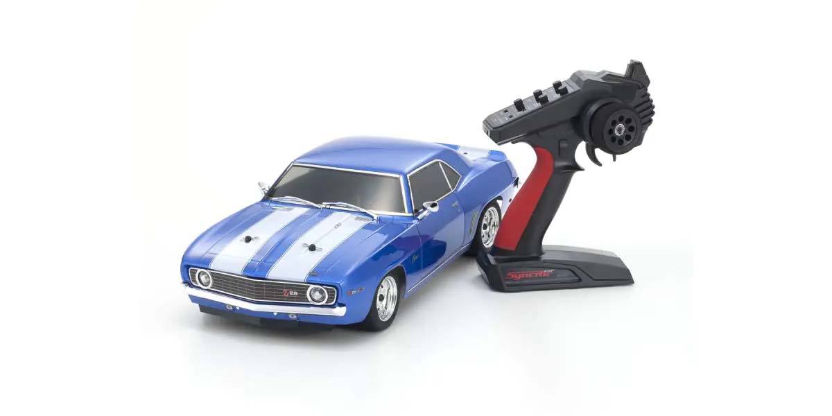 Kyosho Fazer FZ02 Chevy Camaro Z28 1969 Type1-Blue 1:10 Readyset