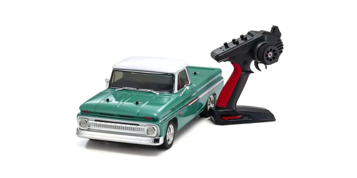 Kyosho Fazer FZ02 (L) Chevy C10 Fleetside Pickup 1966 1:10 Readyset