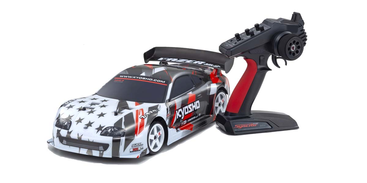 Kyosho Fazer FZ02 Toyota Supra A80 Drift T1 1:10 Readyset