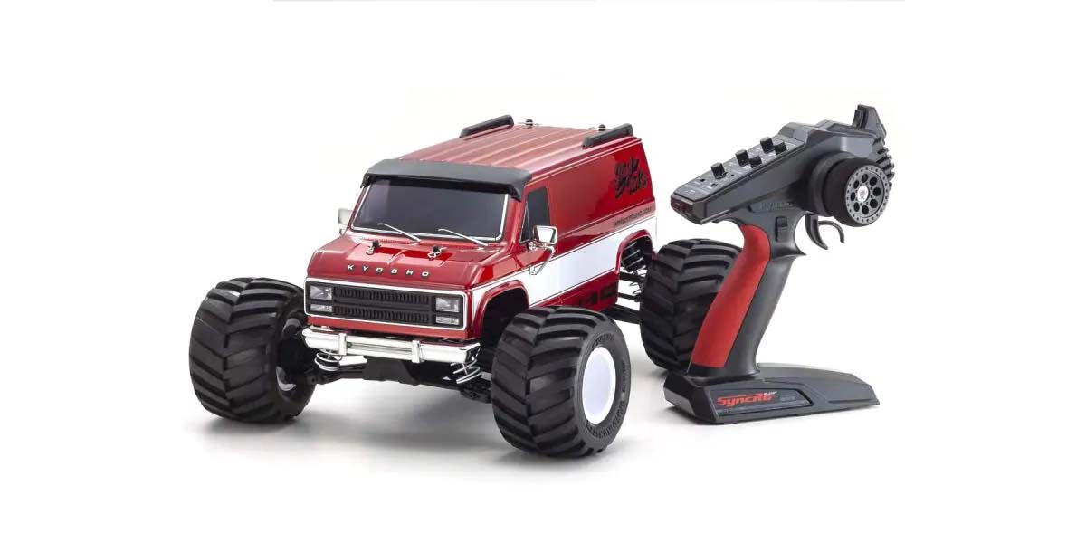 Kyosho Fazer FZ02-L MadVan VE 4WD 1:10 Readyset T1 Rouge - 34491T1C