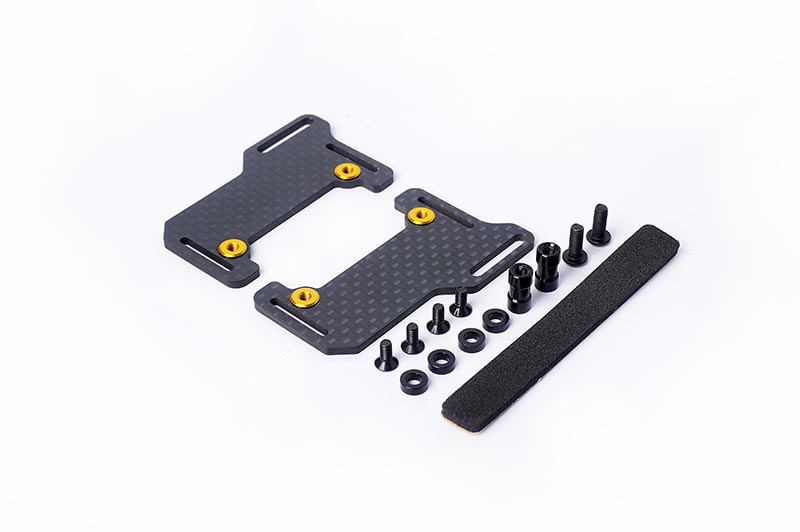 Support batterie Shorty Koswork Carbone 2.0mm - Optima Mid