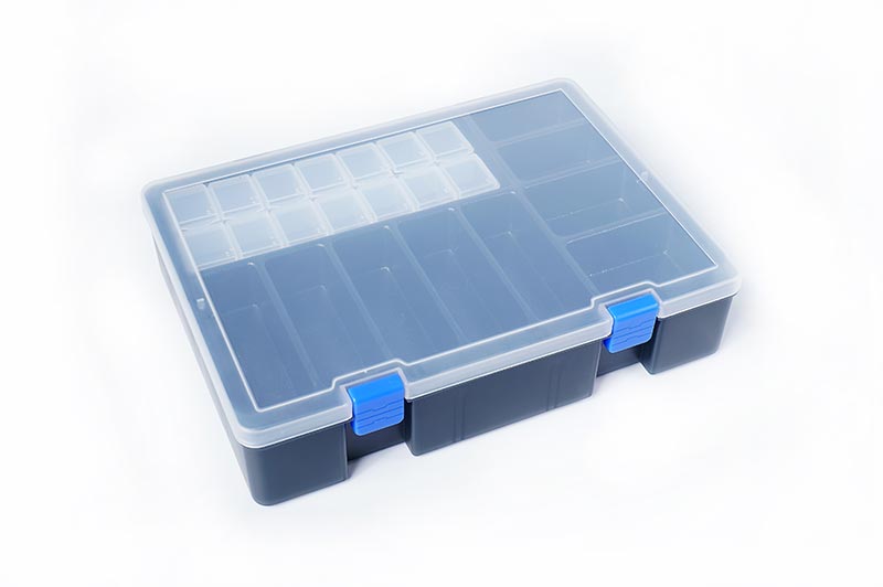 Boite de rangement Koswork pour pièces d'amortisseurs 245x175x56mm