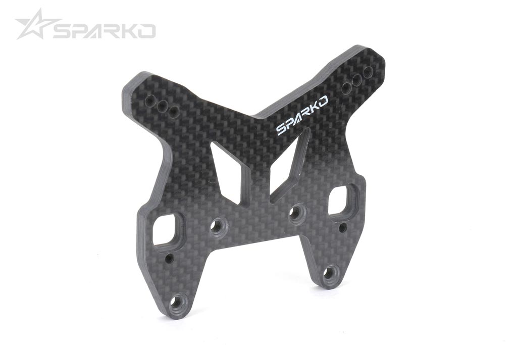 Supports d'amortisseurs en Carbone avant 4.5mm