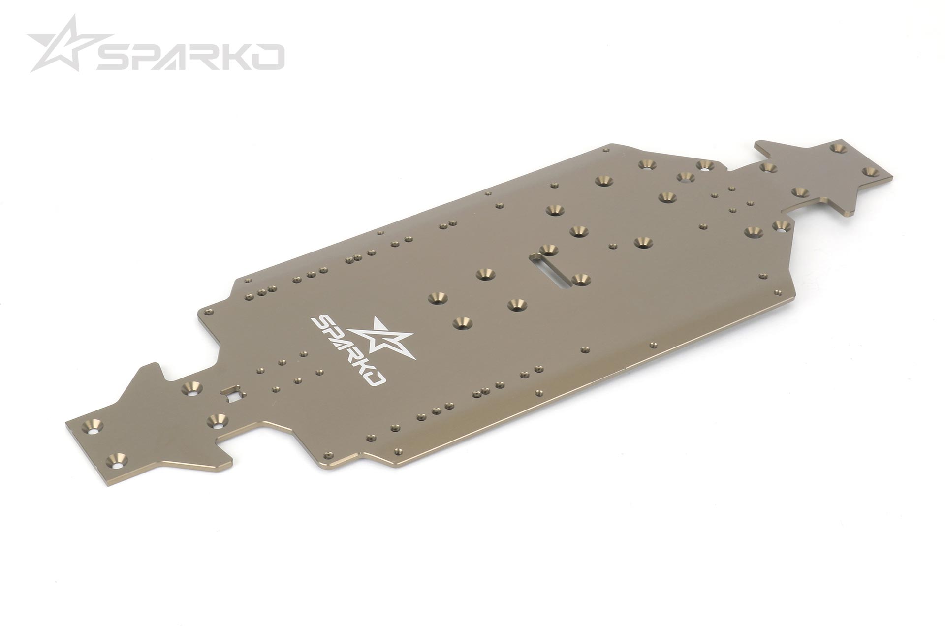 Châssis 7075 (anodisation dure) Sparko F8E