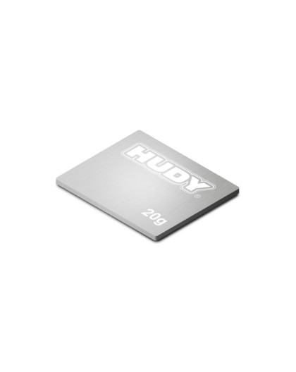 Hudy Lest en tungsten fin 31x26mm 20g