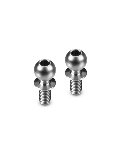 Rotule titane fileté D5.4mm L8mm 2mm Hex (2)