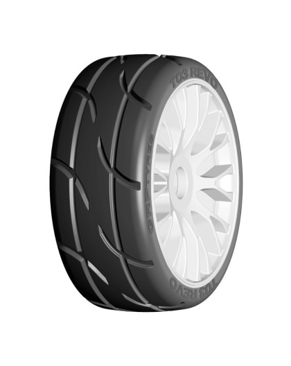 GT 1/8 T03 Revo XM4 SoftMed sur jantes RIGIDE (2)